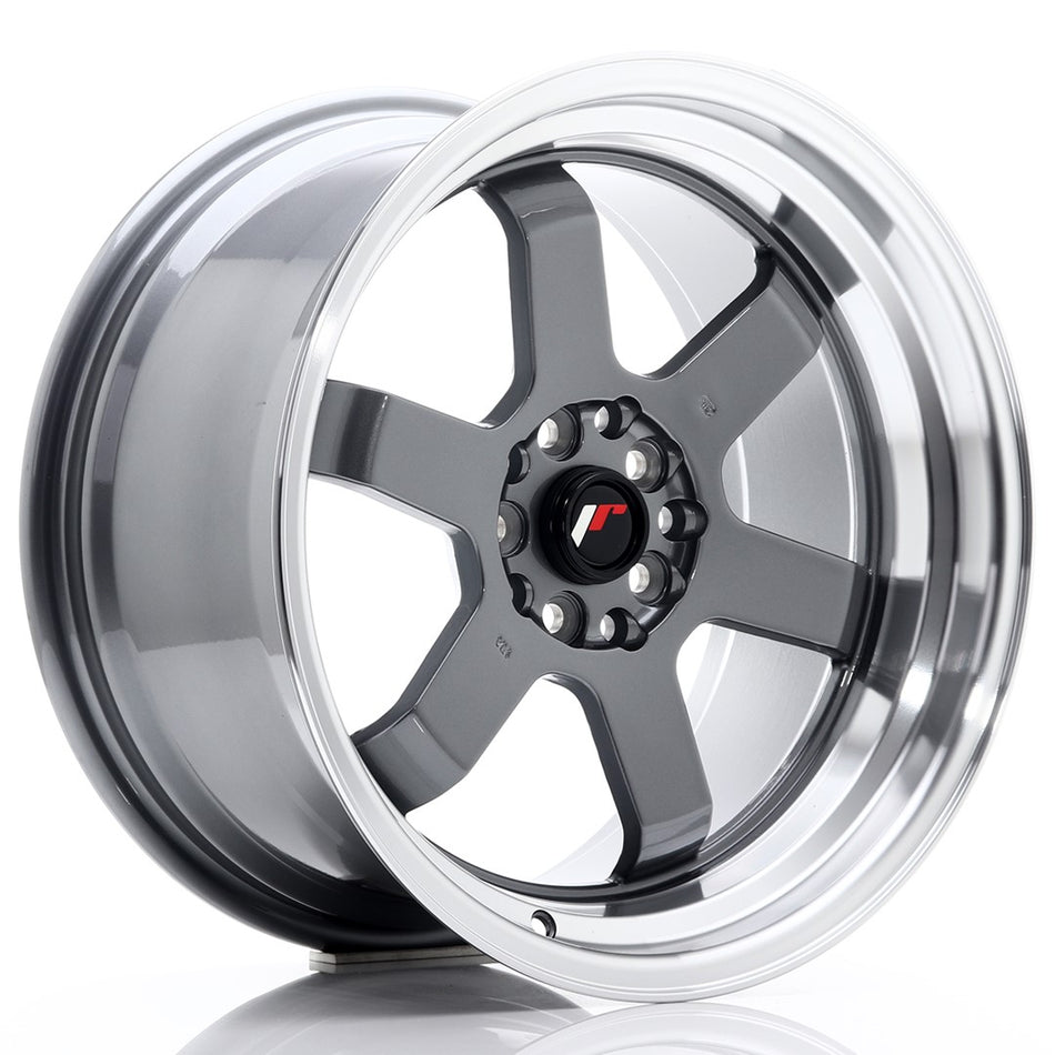 Japan Racing JR Wheels JR12 17x9 ET25 5x100 5x114.3 Gun metal