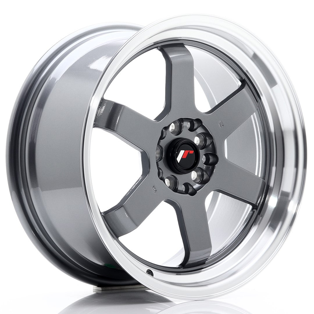 Japan Racing JR Wheels JR12 17x8 ET33 5x100 5x114.3 Gun metal