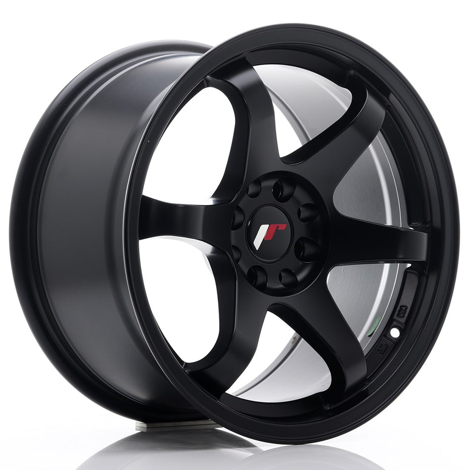Japan Racing JR Wheels JR3 17x9 ET25 4x108 4x114.3 Black
