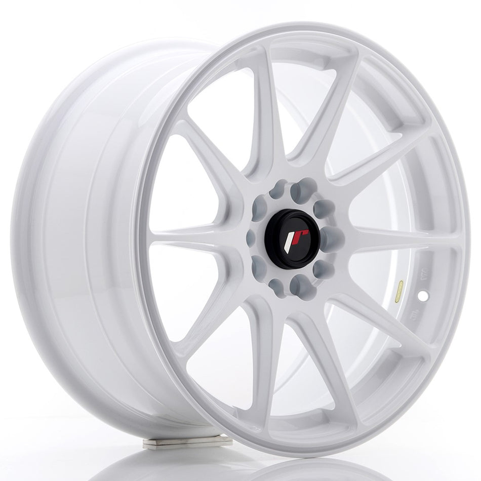 Japan Racing JR Wheels JR11 17x8.25 ET35 5x112 5x114.3 White