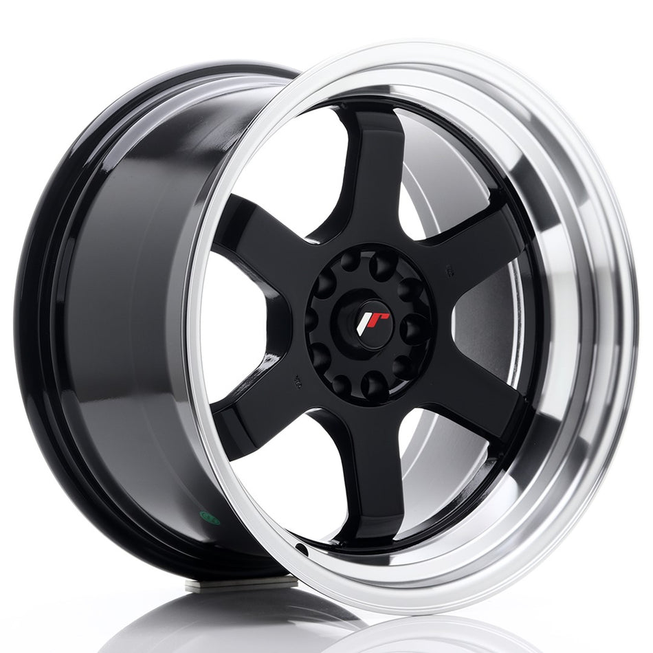 Japan Racing JR Wheels JR12 18x10 ET0 5x114.3 5x120 Black