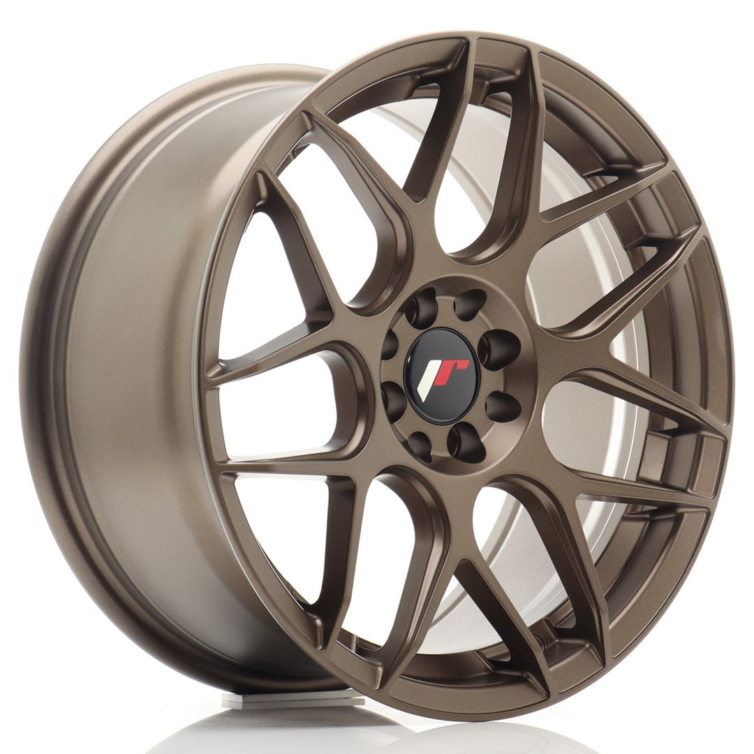 Japan Racing JR Wheels JR18 17x8 ET35 5x100 5x114.3 Bronze