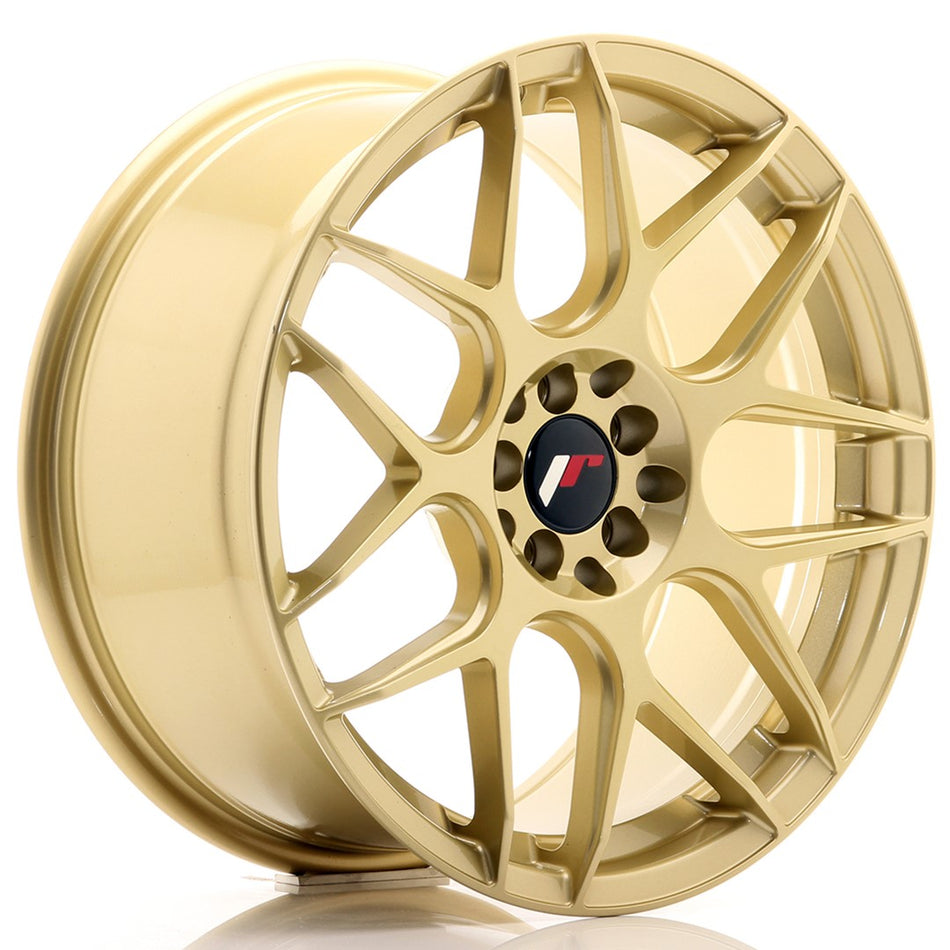 Japan Racing JR Wheels JR18 18x8.5 ET40 5x112 5x114.3 Gold