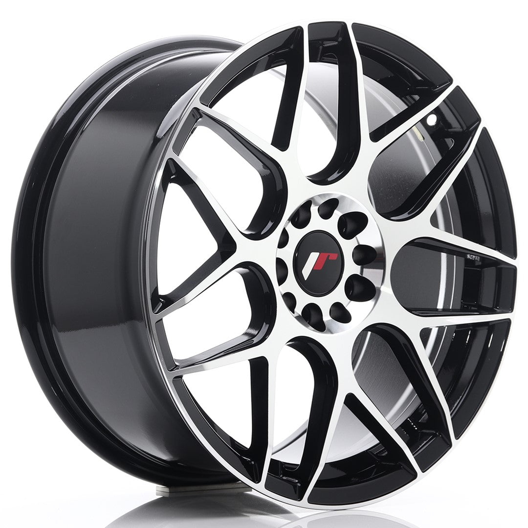Japan Racing JR Wheels JR18 18x8.5 ET40 5x112 5x114.3 Black