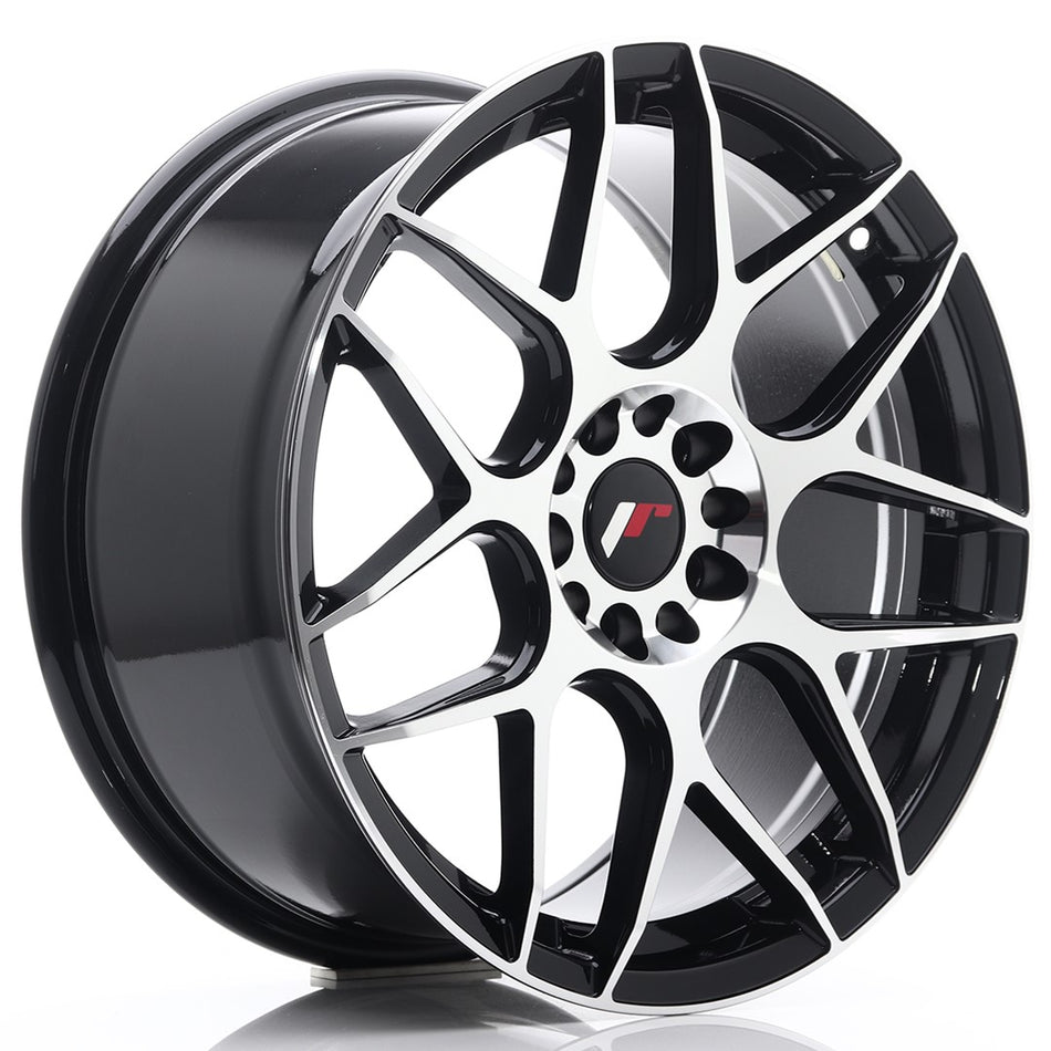 Japan Racing JR Wheels JR18 18x8.5 ET40 5x112 5x114.3 Black