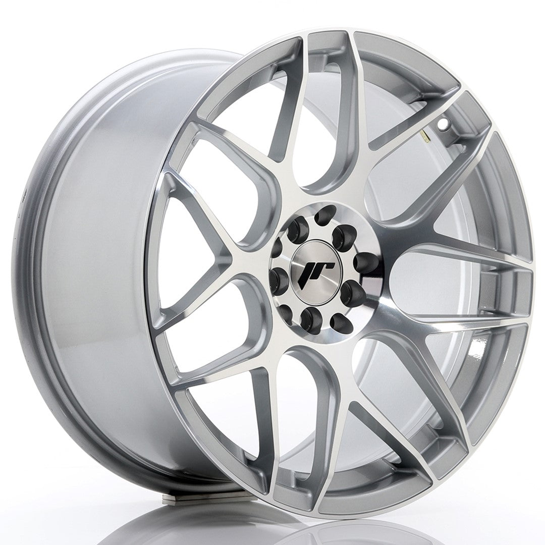 Japan Racing JR Wheels JR18 18x9.5 ET35 5x100 5x120 Silver