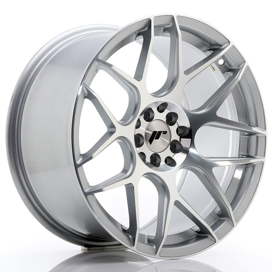 Japan Racing JR Wheels JR18 18x9.5 ET35 5x100 5x120 Silver