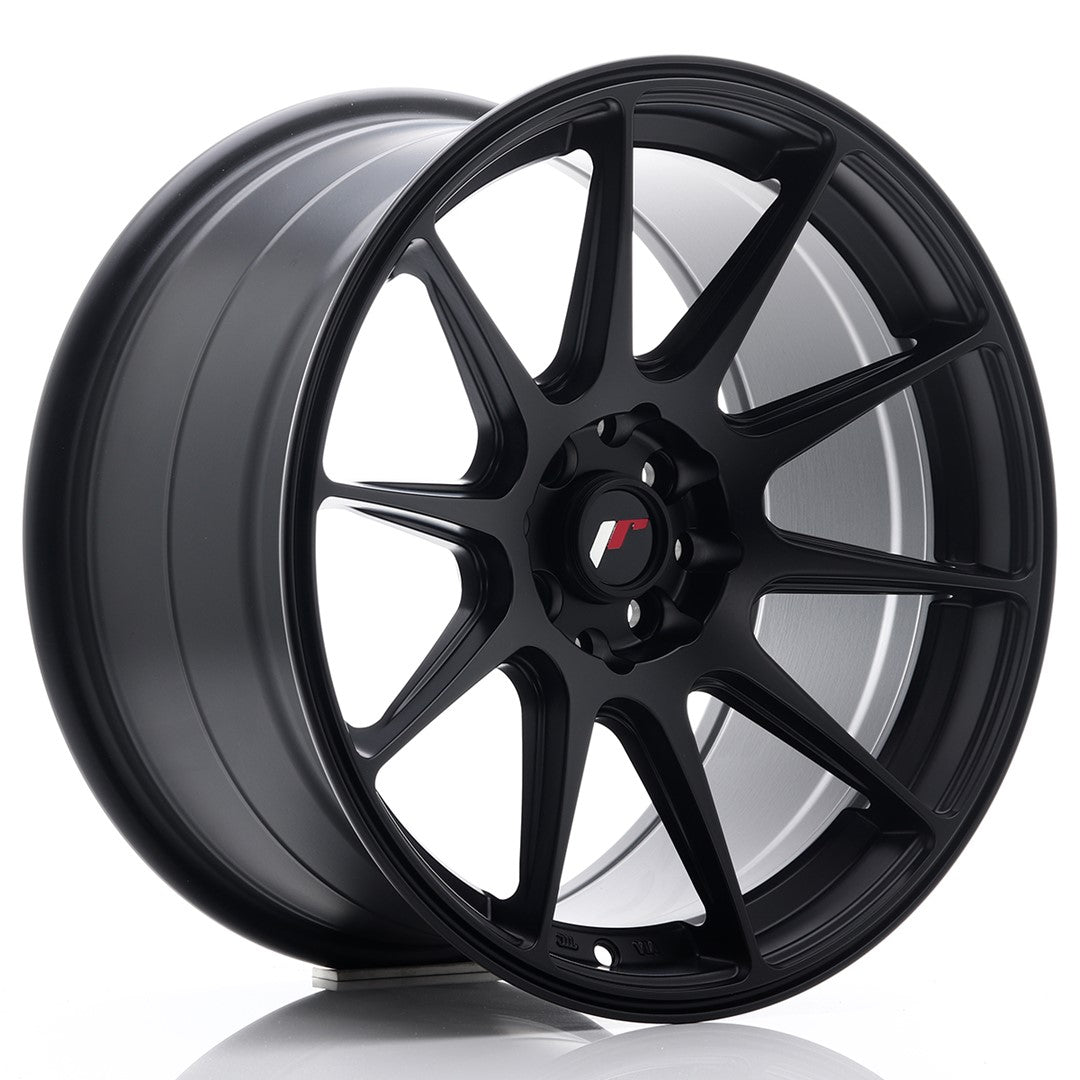 Japan Racing JR Wheels JR11 17x9 ET35 5x100 5x114.3 Black