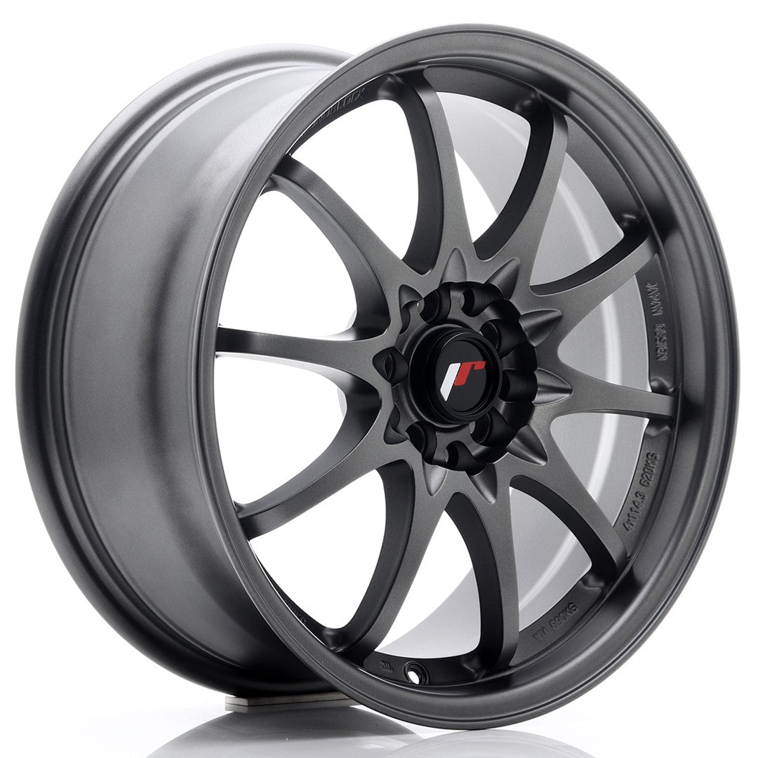 Japan Racing JR Wheels JR5 17x7.5 ET35 5x100 5x114.3 Gun metal
