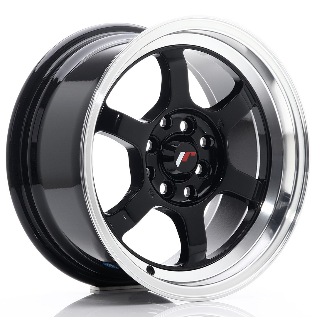Japan Racing JR Wheels JR12 15x7.5 ET26 4x100 4x108 Black
