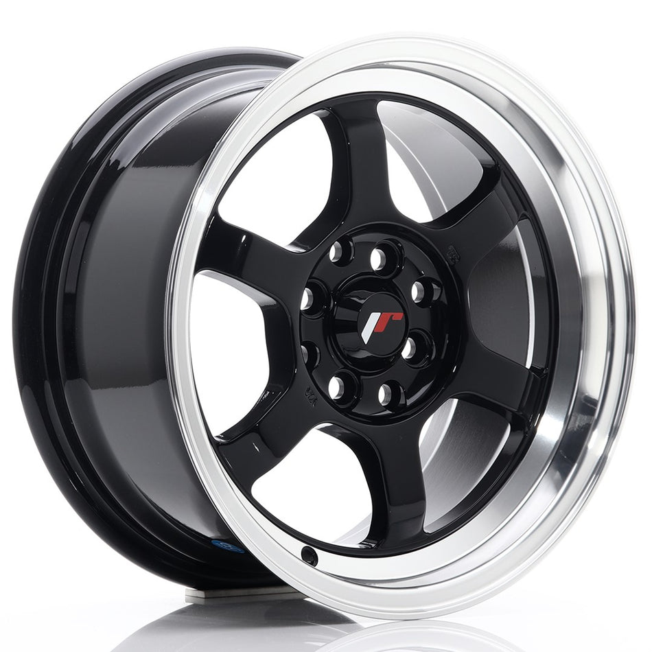 Japan Racing JR Wheels JR12 15x7.5 ET26 4x100 4x108 Black