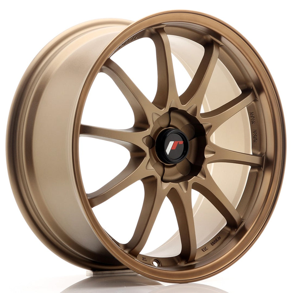 Japan Racing JR Wheels JR5 18x8 ET35 CUSTOM PCD Bronze