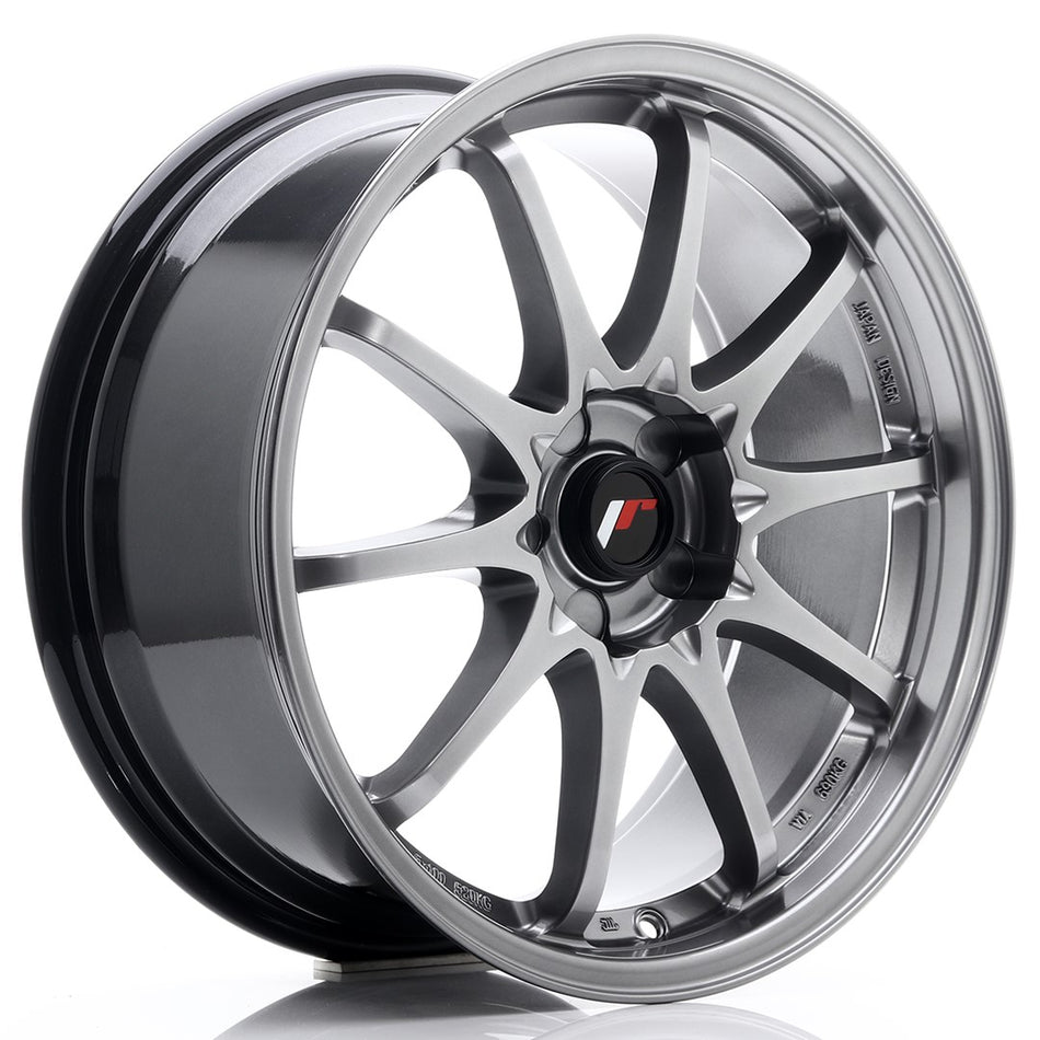 Japan Racing JR Wheels JR5 18x8 ET35 CUSTOM PCD Hyper Black