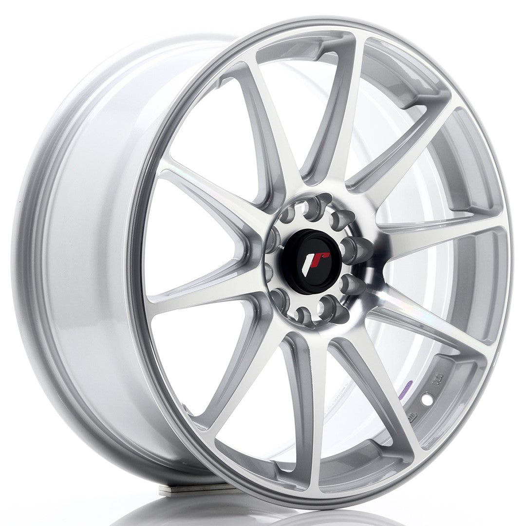 Japan Racing JR Wheels JR11 18x7.5 ET40 5x112 5x114.3 Silver
