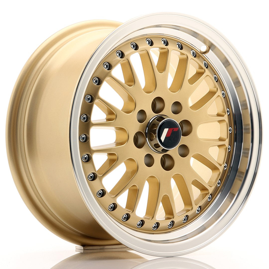 Japan Racing JR Wheels JR10 15x7 ET30 4x100 4x108 Gold