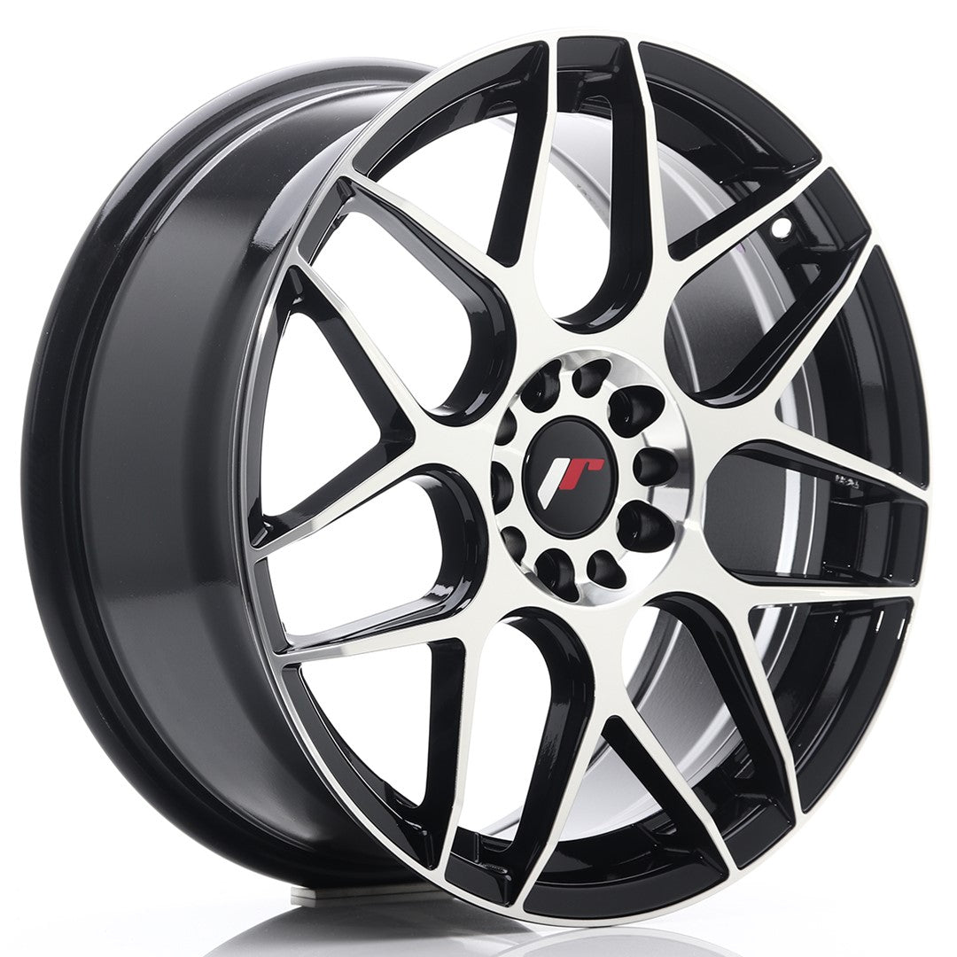 Japan Racing JR Wheels JR18 18x7.5 ET40 5x112 5x114.3 Black