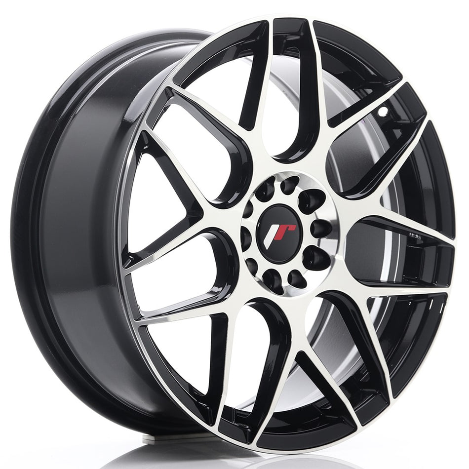 Japan Racing JR Wheels JR18 18x7.5 ET40 5x112 5x114.3 Black
