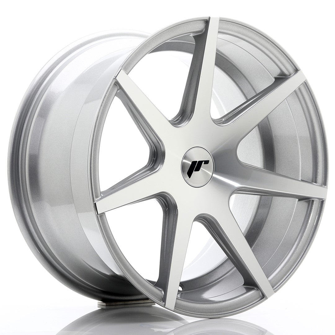 Japan Racing JR Wheels JR20 18x9.5 ET20-40 CUSTOM PCD Silver