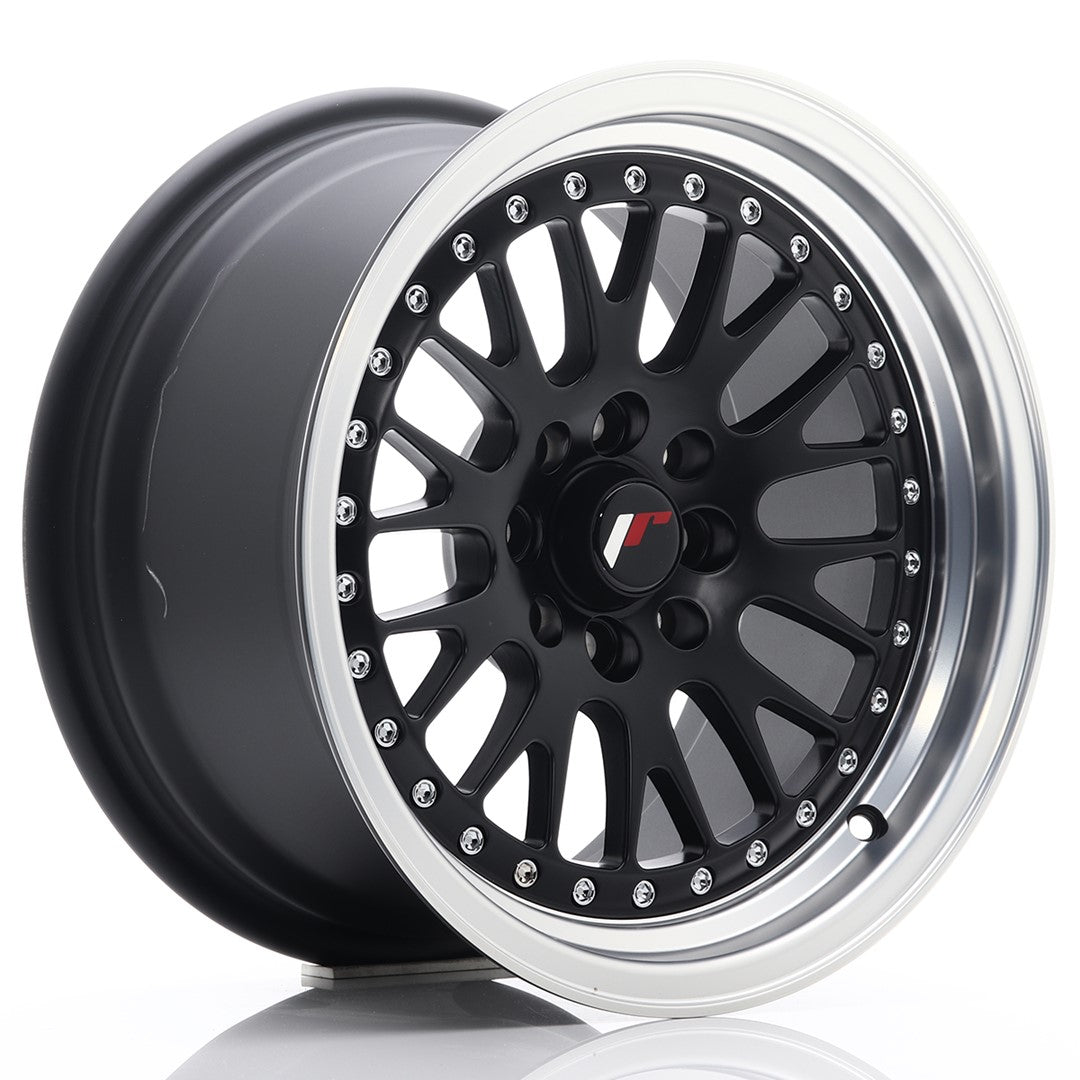 Japan Racing JR Wheels JR10 15x8 ET20 4x100 4x108 Black