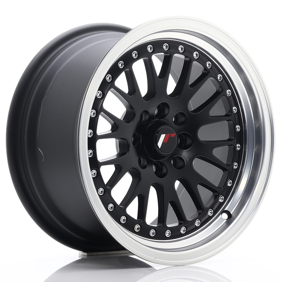 Japan Racing JR Wheels JR10 15x8 ET20 4x100 4x108 Black