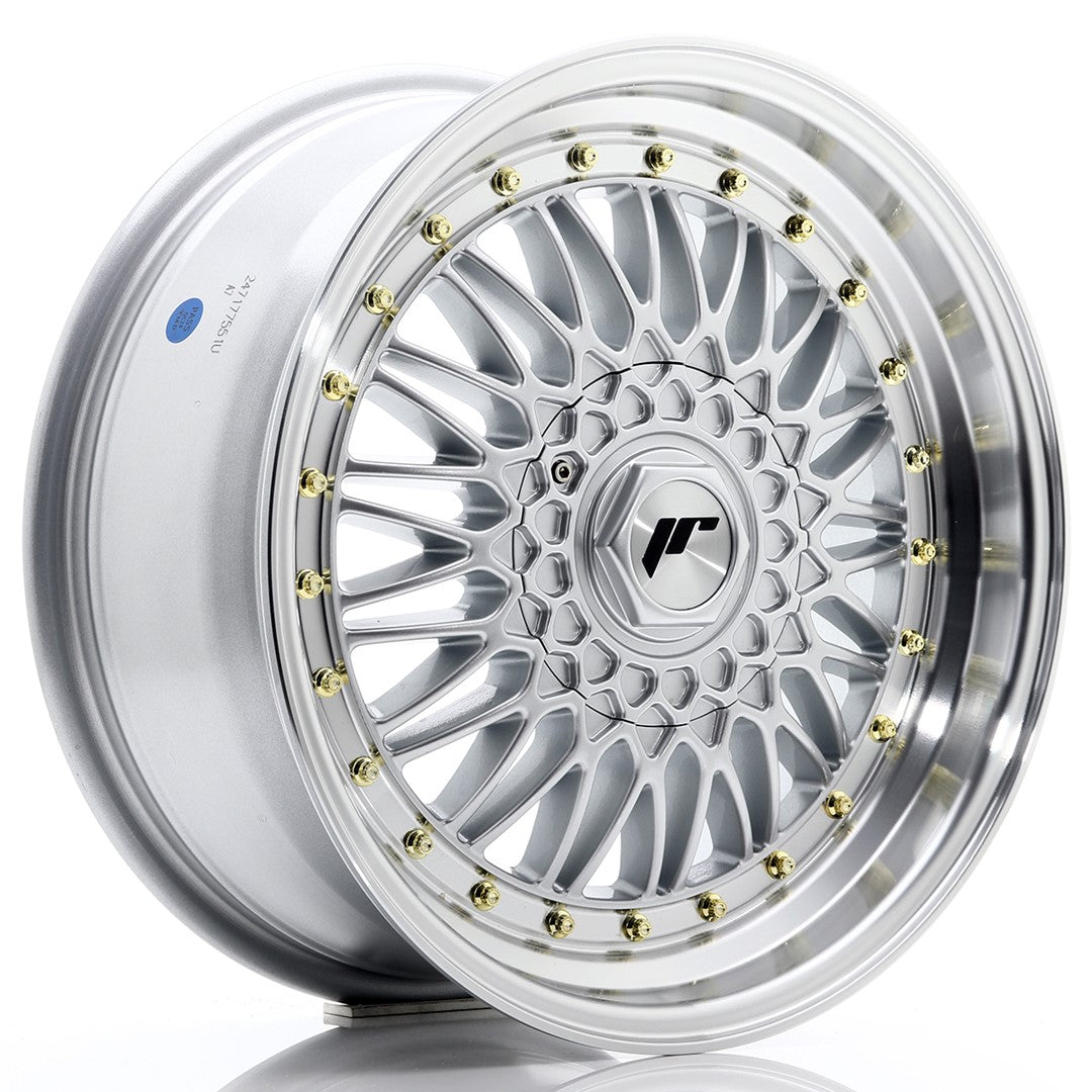 Japan Racing JR Wheels JR9 17x7.5 ET20 4x100 4x108 Silver
