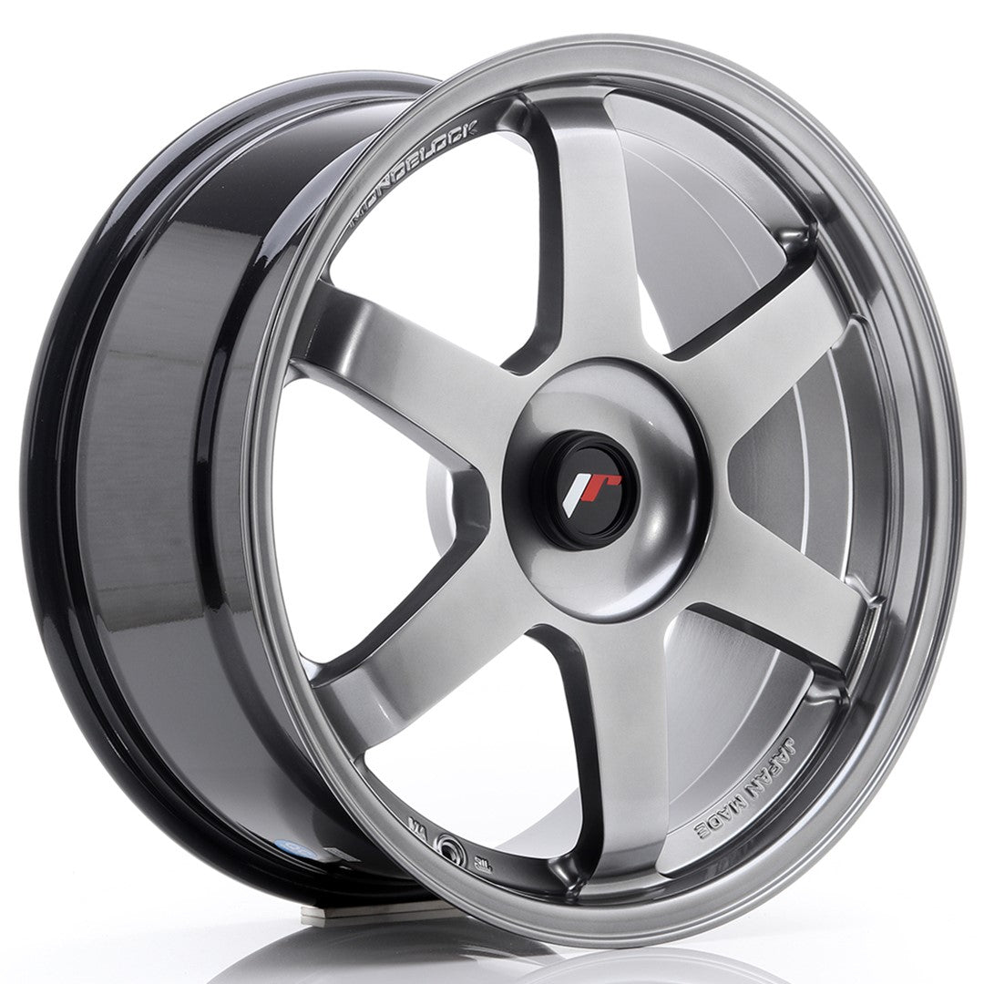 Japan Racing JR Wheels JR3 18x8.5 ET25-42 CUSTOM PCD Hyper Black