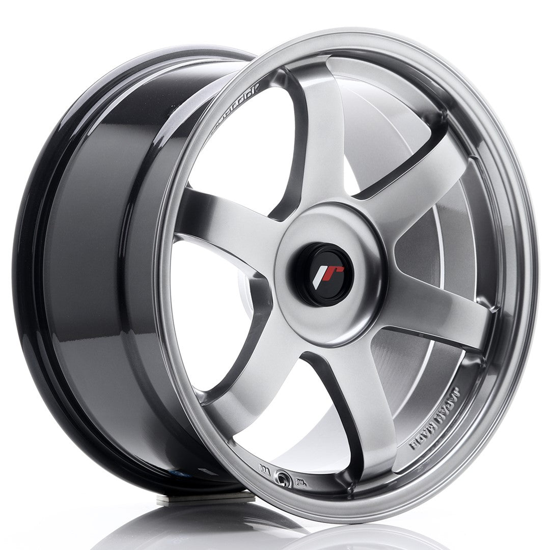 Japan Racing JR Wheels JR3 18x9.5 ET22-38 CUSTOM PCD Hyper Black