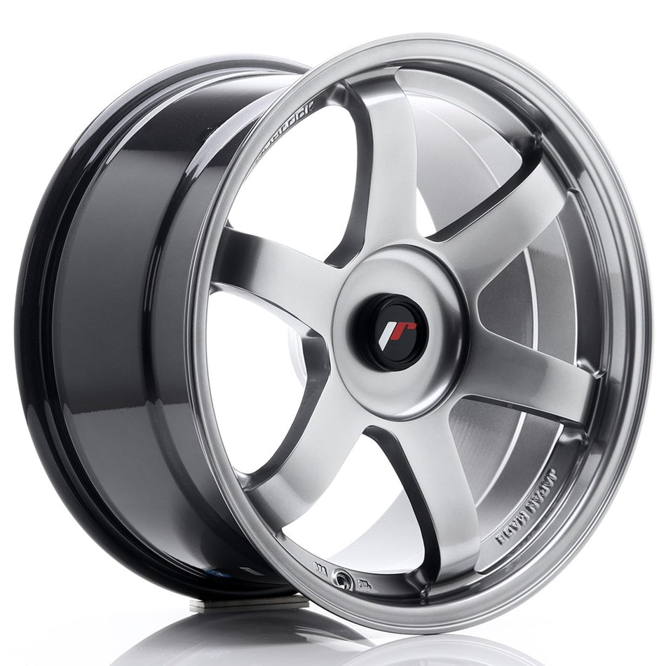 Japan Racing JR Wheels JR3 18x9.5 ET22-38 CUSTOM PCD Hyper Black