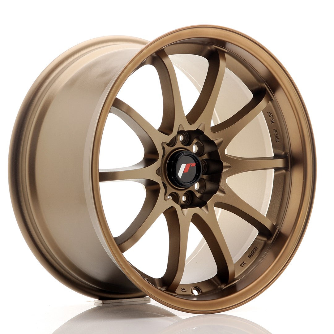 Japan Racing JR Wheels JR5 18x9.5 ET22 5x114.3 Bronze