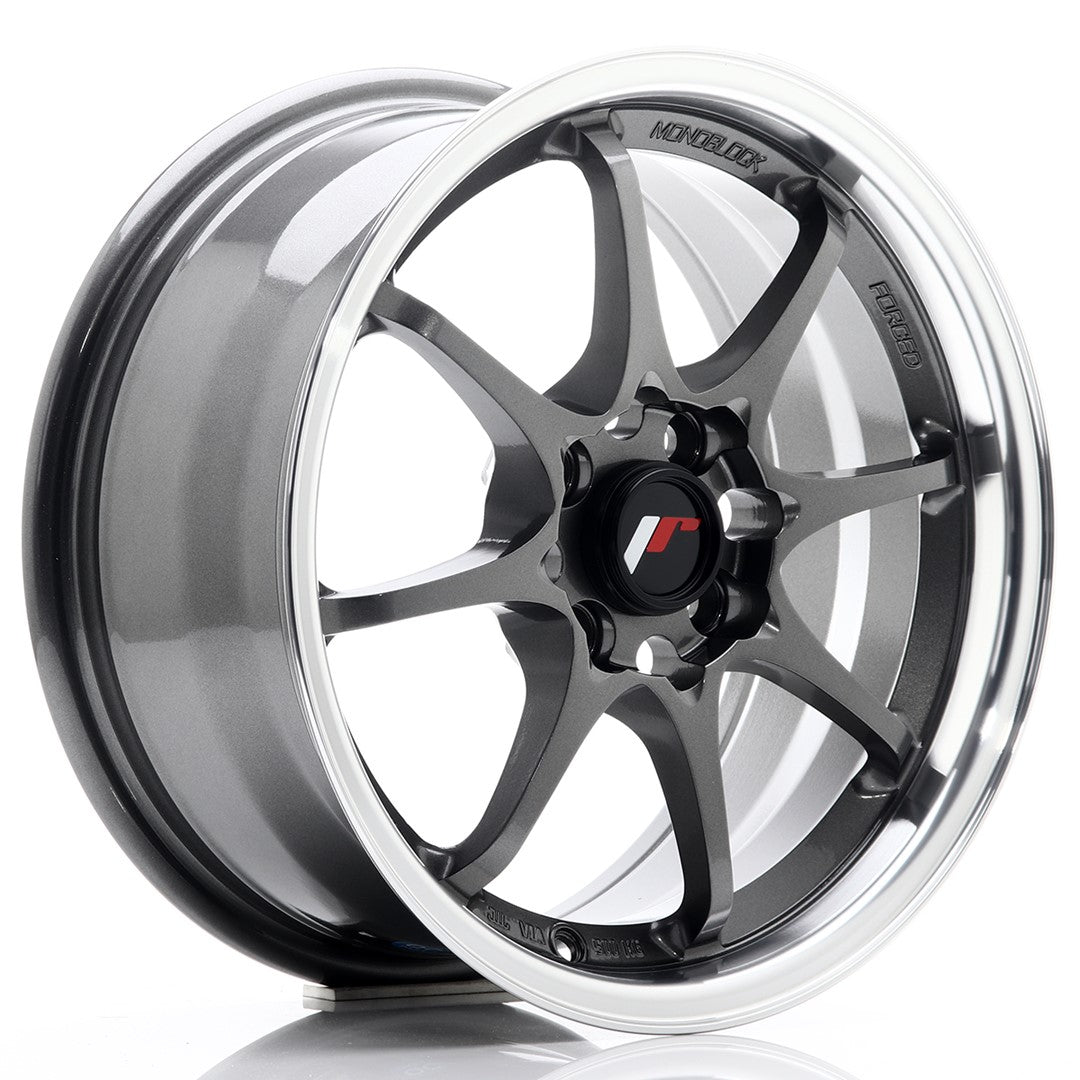 Japan Racing JR Wheels JR5 15x7 ET35 4x100 Gun metal