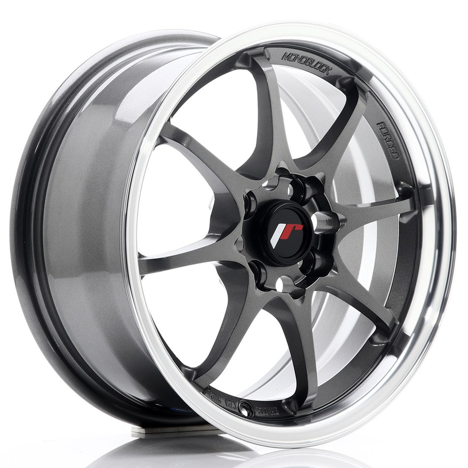 Japan Racing JR Wheels JR5 15x7 ET35 4x100 Gun metal
