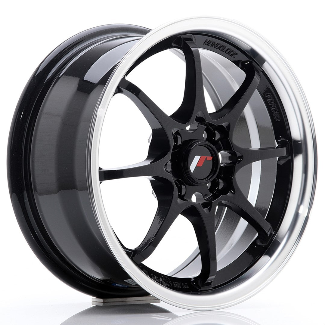 Japan Racing JR Wheels JR5 15x7 ET35 4x100 Black
