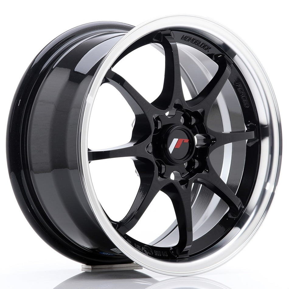 Japan Racing JR Wheels JR5 15x7 ET35 4x100 Black