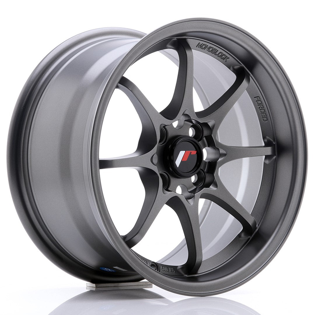 Japan Racing JR Wheels JR5 15x8 ET28 4x100 Gun metal