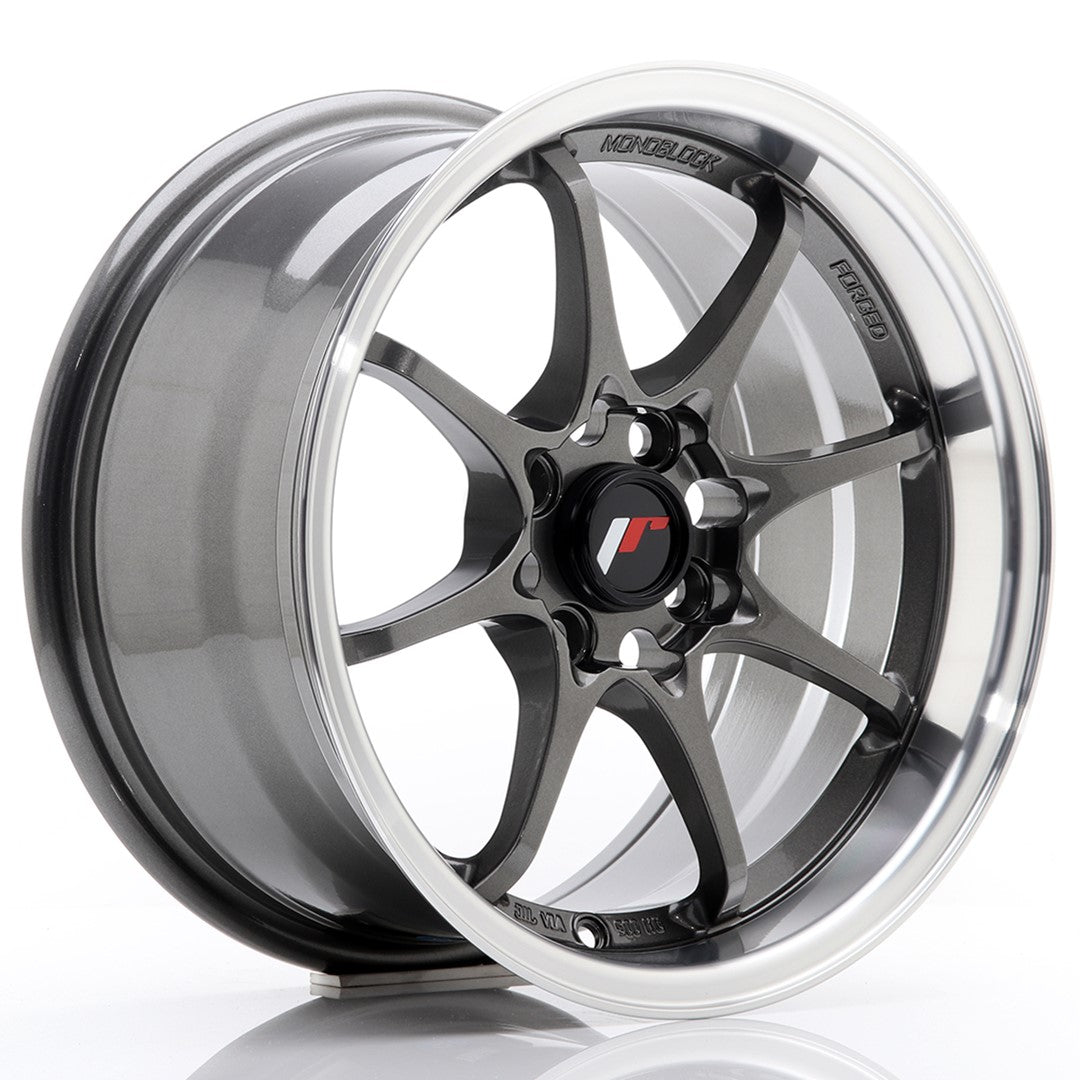 Japan Racing JR Wheels JR5 15x8 ET28 4x100 Gun metal