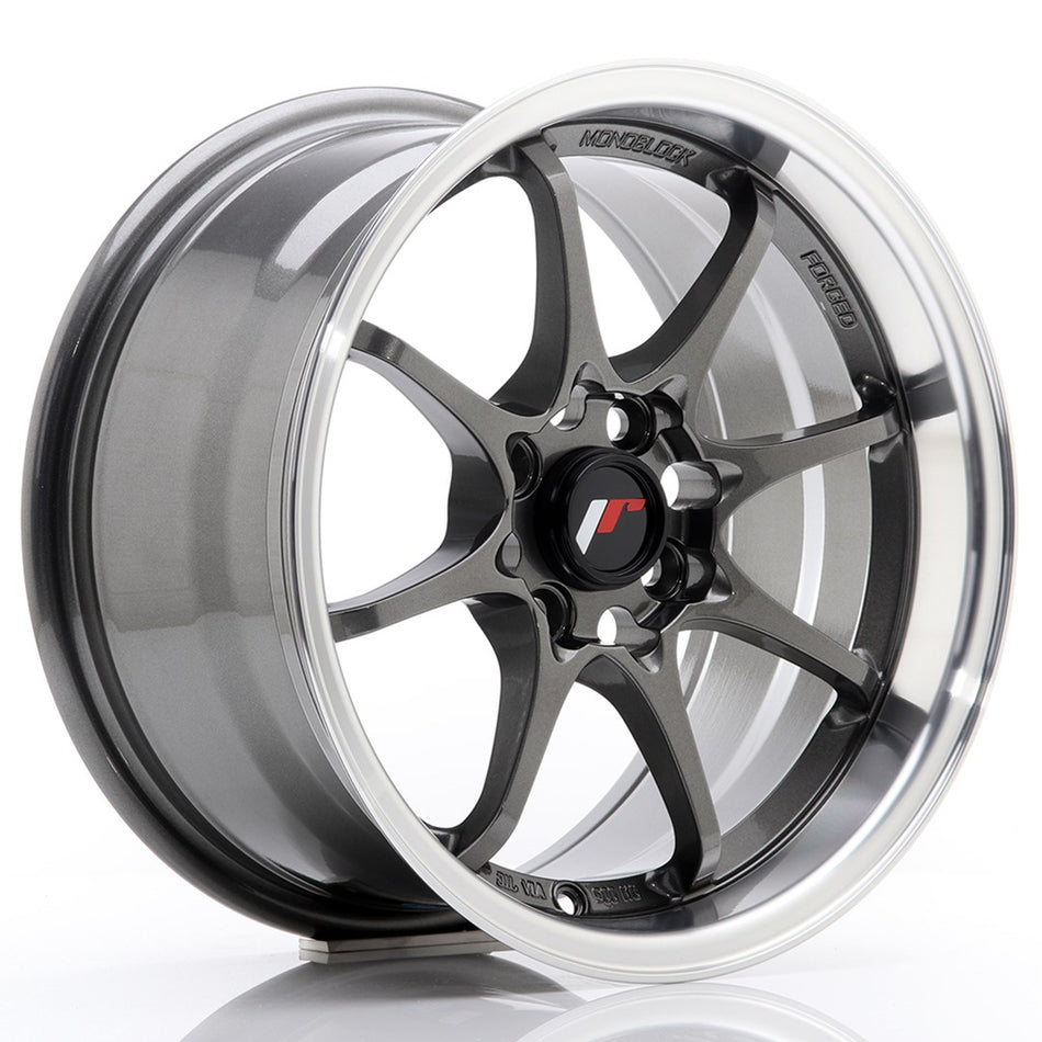 Japan Racing JR Wheels JR5 15x8 ET28 4x100 Gun metal