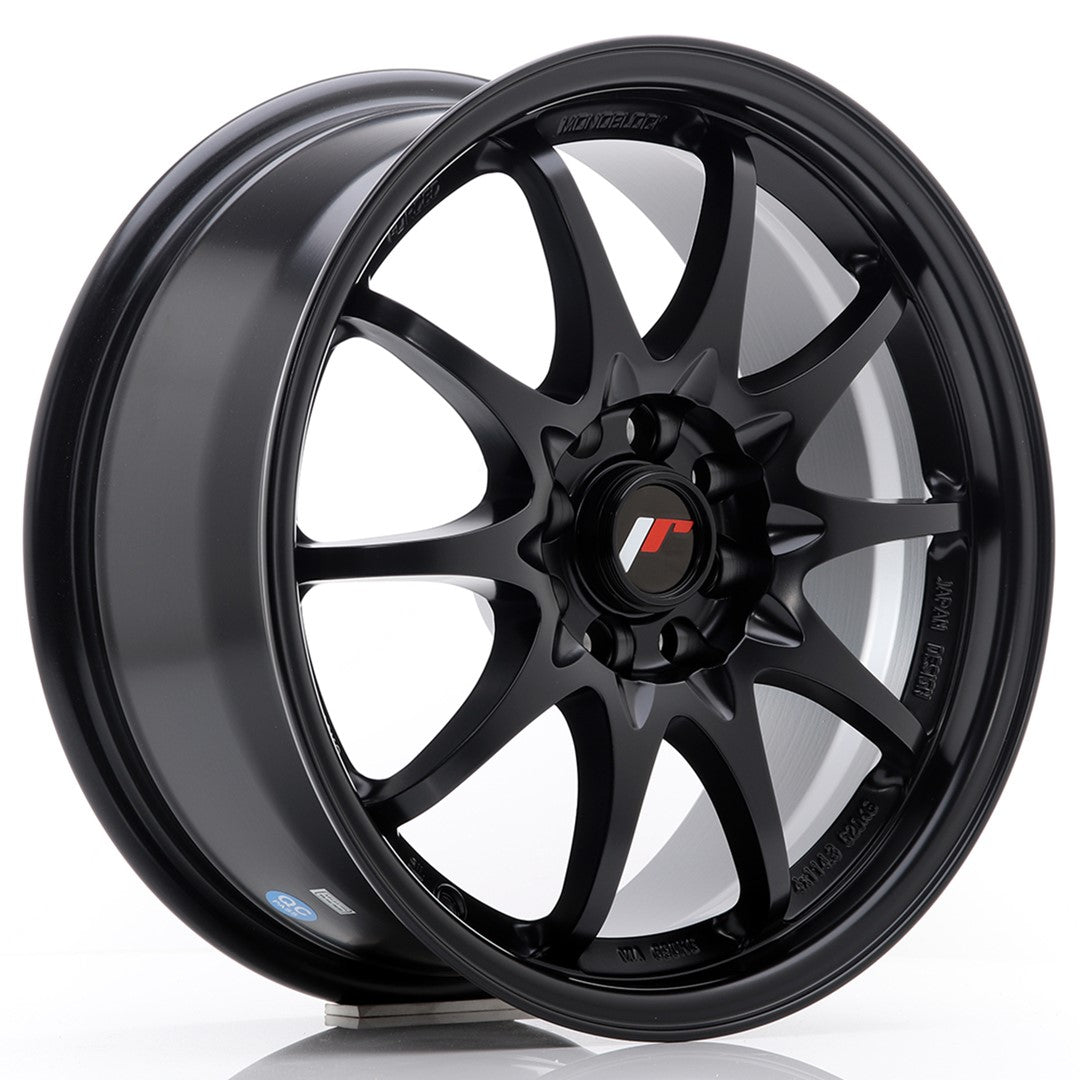 Japan Racing JR Wheels JR5 16x7 ET30 4x100 4x108 Black