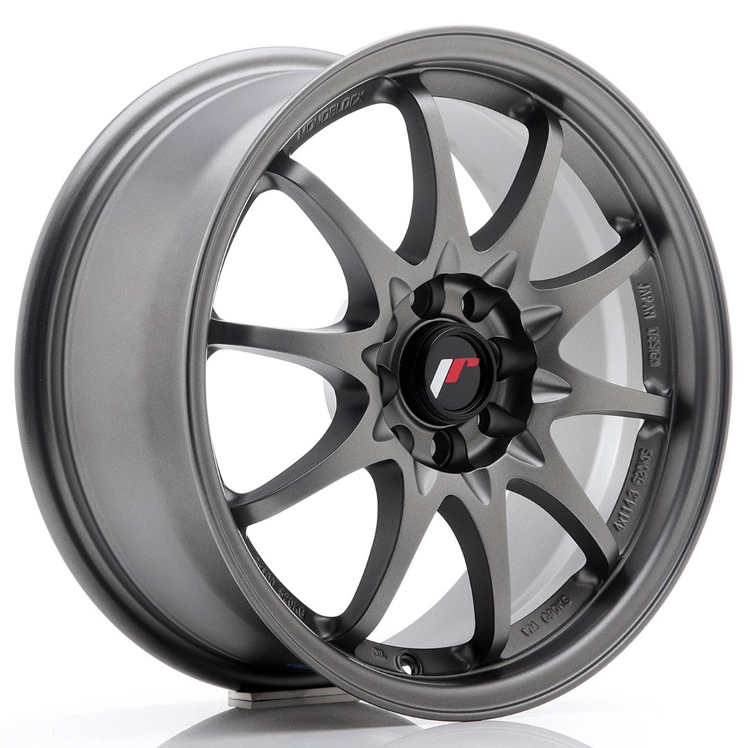 Japan Racing JR Wheels JR5 16x7 ET30 4x100 4x108 Gun metal
