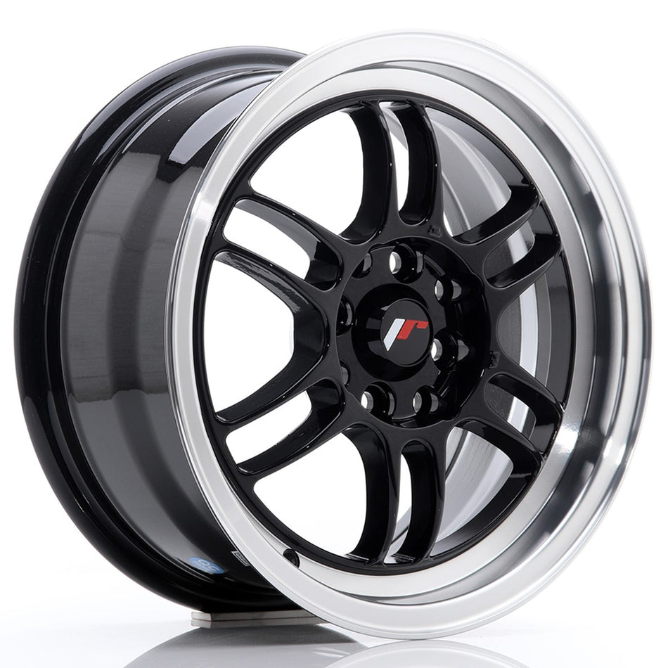 Japan Racing JR Wheels JR7 15x7 ET38 4x100 4x114.3 Black