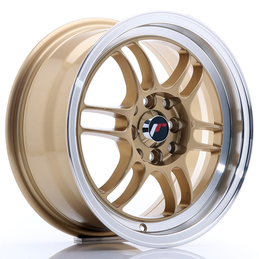 Japan Racing JR Wheels JR7 15x7 ET38 4x100 4x114.3 Gold