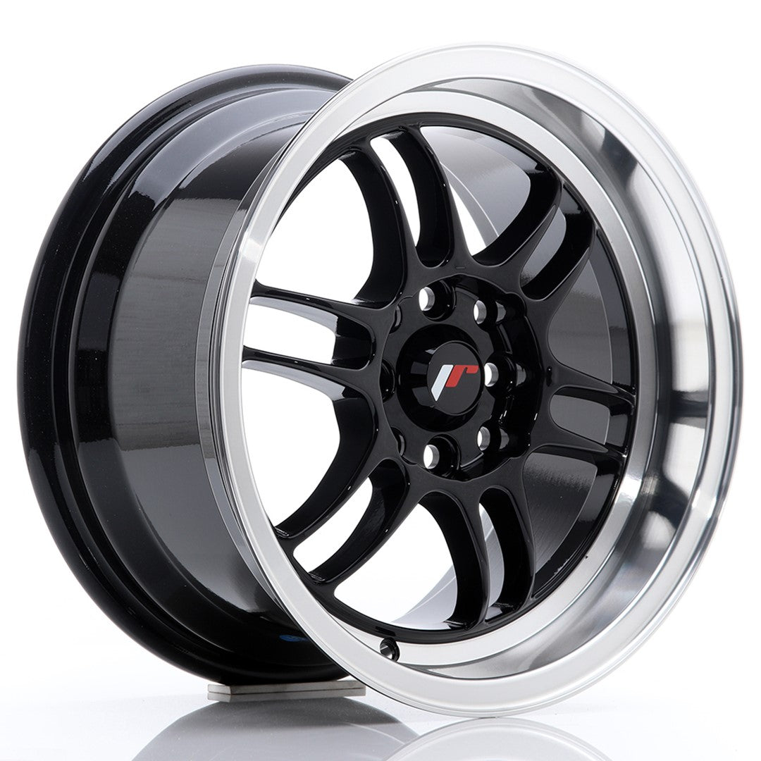 Japan Racing JR Wheels JR7 15x8 ET35 4x100 4x114.3 Black