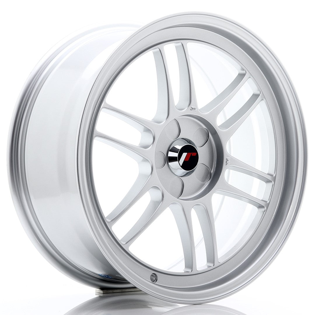 Japan Racing JR Wheels JR7 18x8 ET35 CUSTOM PCD Silver