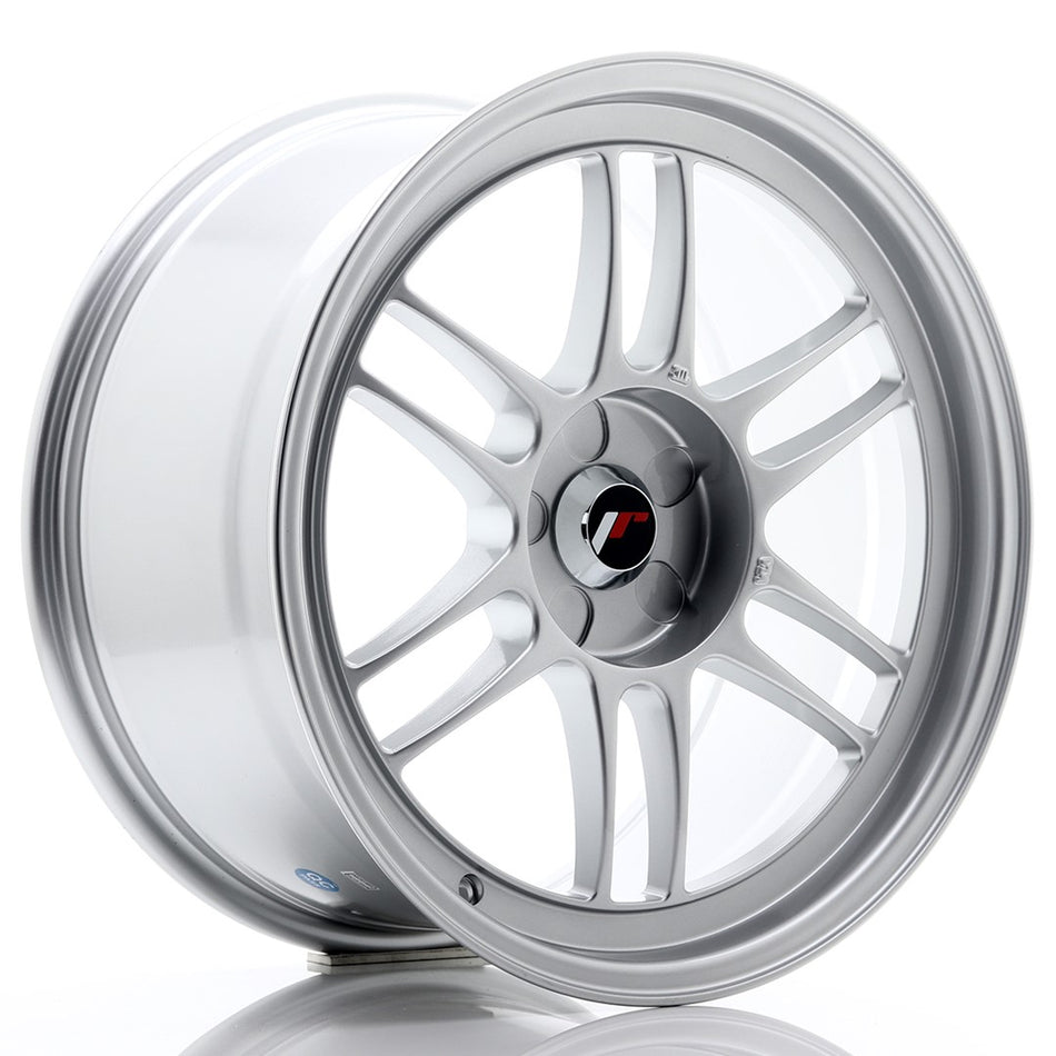 Japan Racing JR Wheels JR7 18x9 ET35 CUSTOM PCD Silver
