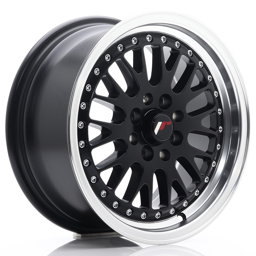 Japan Racing JR Wheels JR10 15x7 ET30 4x100 4x108 Black