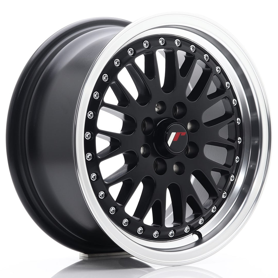 Japan Racing JR Wheels JR10 15x7 ET30 4x100 4x108 Black