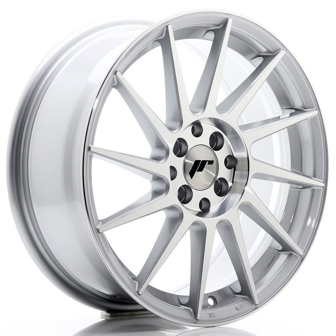 Japan Racing JR Wheels JR22 17x7 ET25 4x100 4x108 Silver