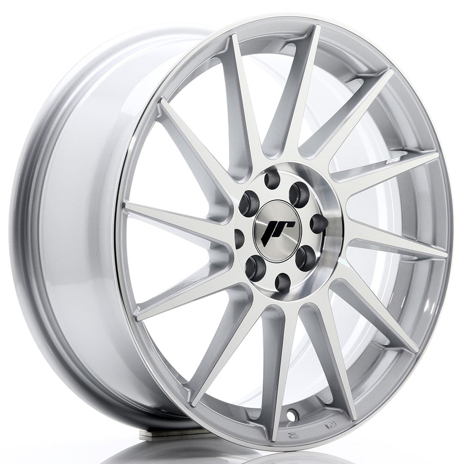 Japan Racing JR Wheels JR22 17x7 ET25 4x100 4x108 Silver