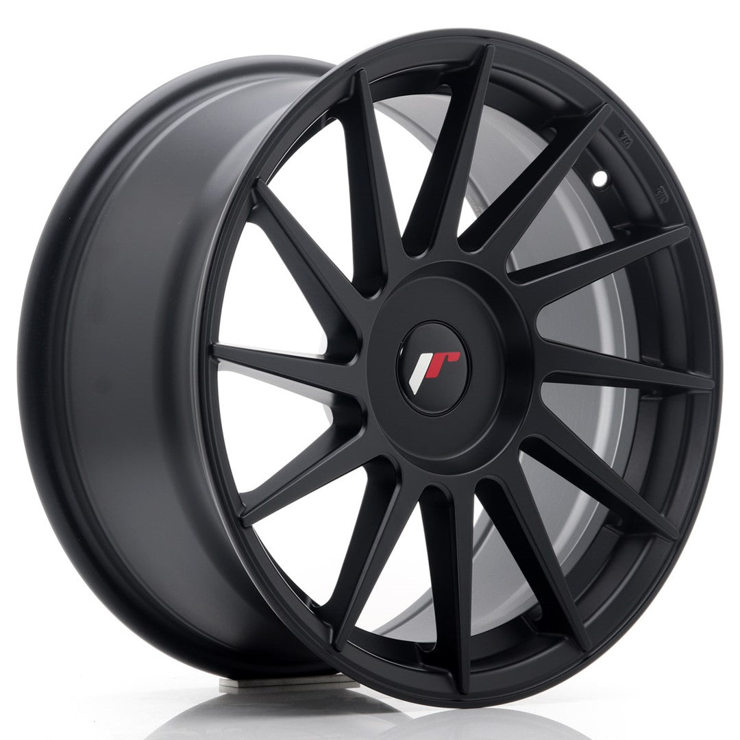 Japan Racing JR Wheels JR22 17x8 ET25-35 CUSTOM PCD Black