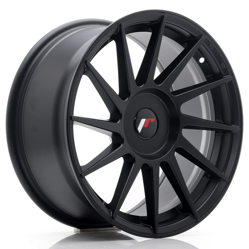 Japan Racing JR Wheels JR22 17x8 ET25-35 CUSTOM PCD Black
