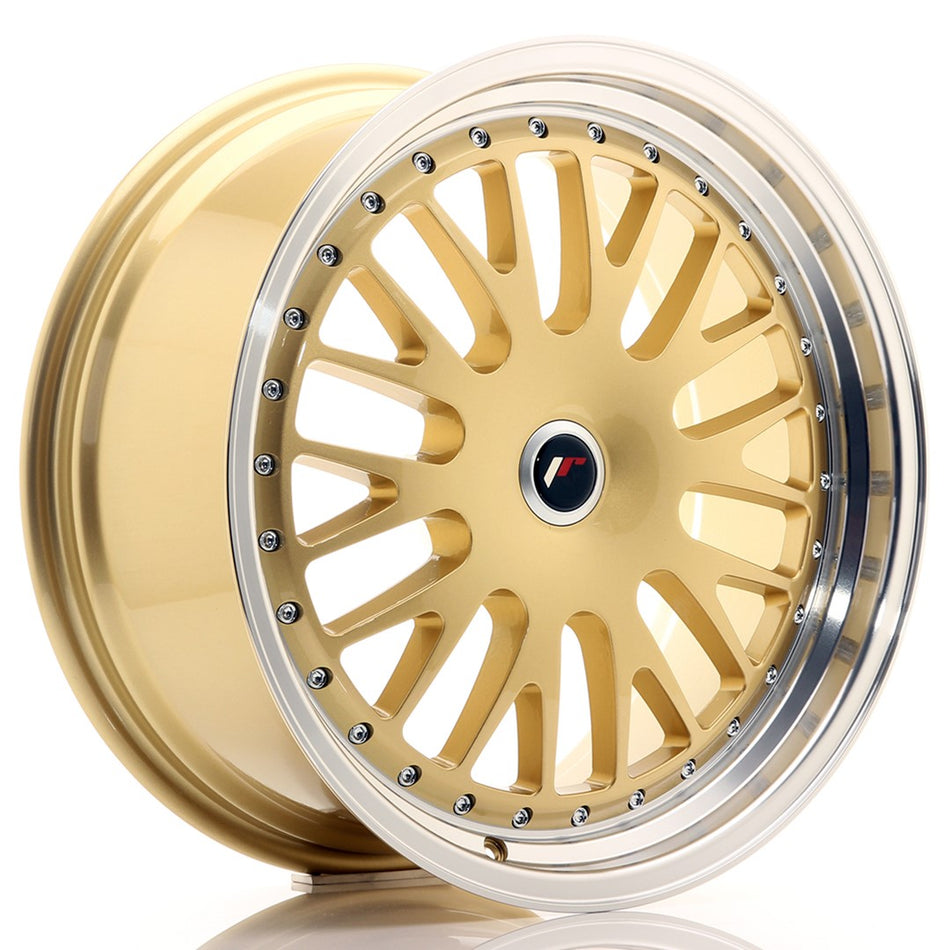 Japan Racing JR Wheels JR10 19x8.5 ET20-35 CUSTOM PCD Gold